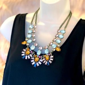 BAUBLEBAR Necklace Multicolor Rhinestone Statement
